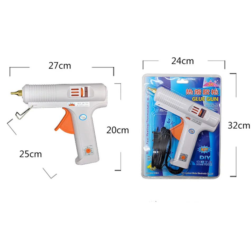 Glue gun 110W DIY Hot Melt Glue Gun Adhesive Stick Industrial Electric Silicone Guns Repair Tools Thermo Repair Heat Tools