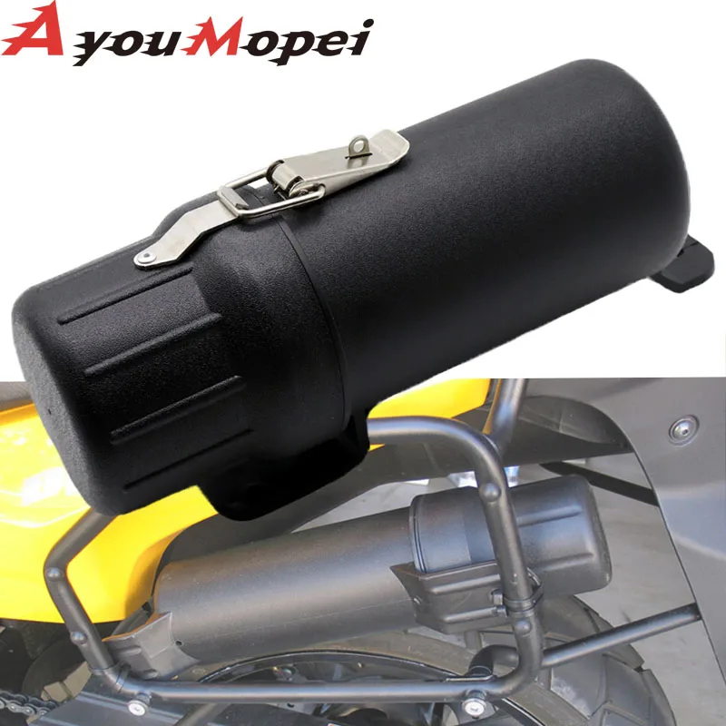 Universal Off-Road Motos Motorcycle Accessories Waterproof Tool Tube Gloves Raincoat Storage Box