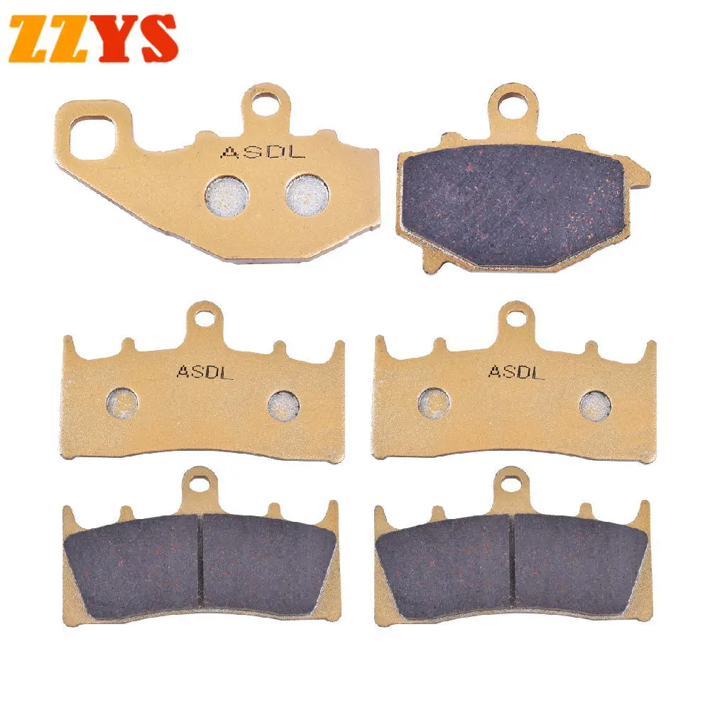 Motorcycle Front & Rear Brake Pads For KAWASAKI ZX 6R ZX6R ZX 636 ZX636 1998 1999 2000 2001 2002 ZX 9R ZX9R ZX 900 ZX900 94-01