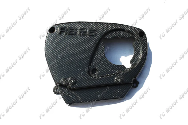 Car Accessories Carbon Fiber Engine Cam Gear Cover Fit For New Mould R32 R33 R34 GTS GTR RB26 Cam Cover Car-stying