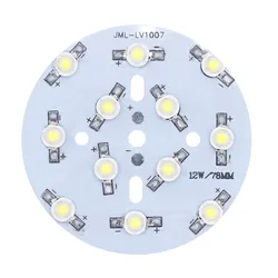 1pcs 12W 24W LED Copper bracket High Power LED Beads Light Diode SMD Cold White For SpotLight Downlight DIY Lamp Bulb