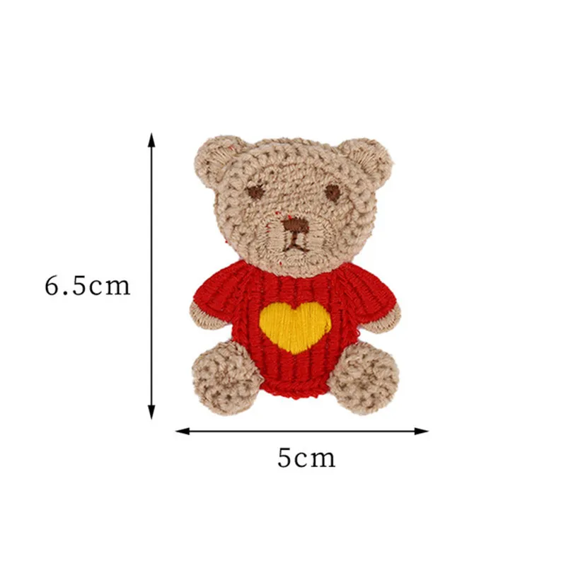 5 шт., термонаклейки на одежду