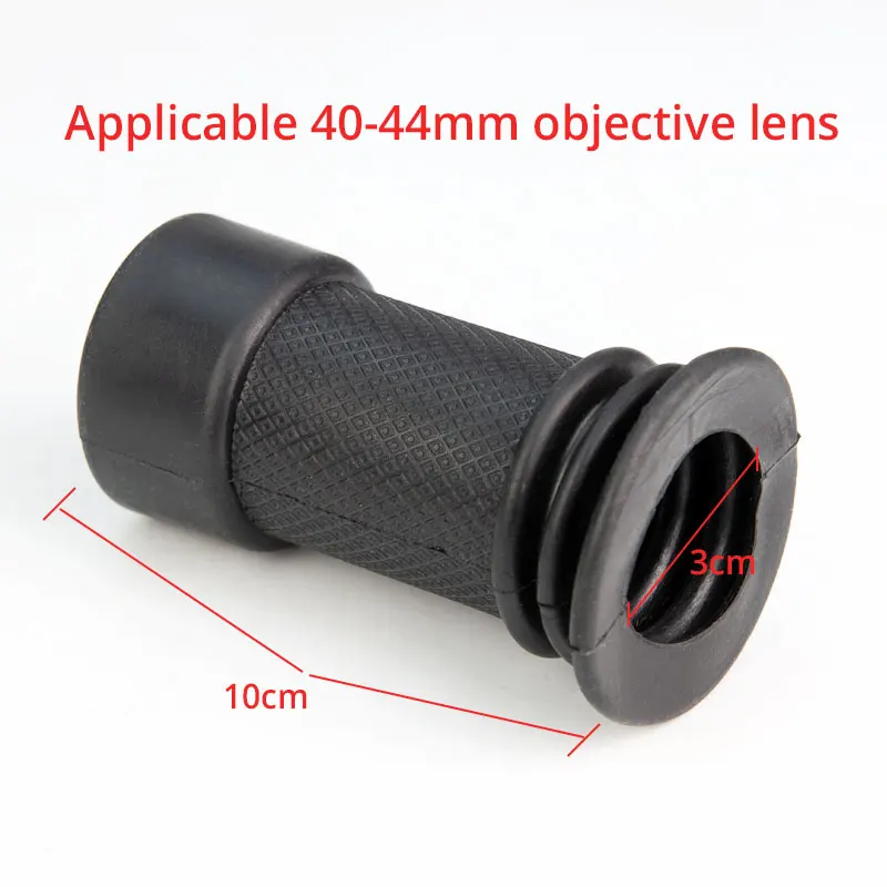1PC 30mm Dia 100mm Lange Gummi Okular Tassen Auge Wachen für Mikroskop Teleskop Kamera Objektiv Mikroskop Zubehör