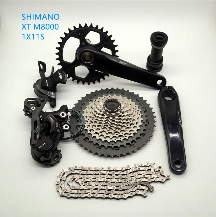シマノdeore xt M8000バイク自転車mtbグループセットグループセット170