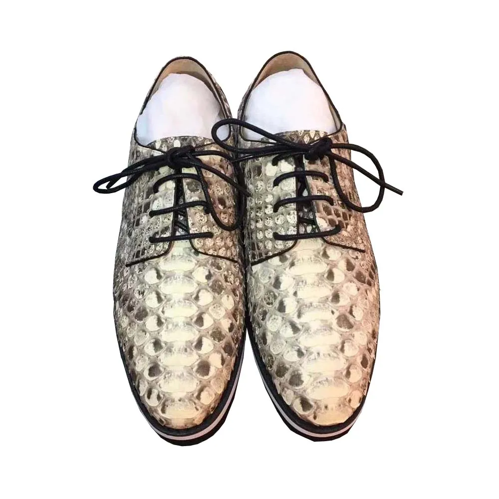 chue  snake skin men shoes men dress shoes men formal shoes python leather  wedding  leisure  business  party   meeting