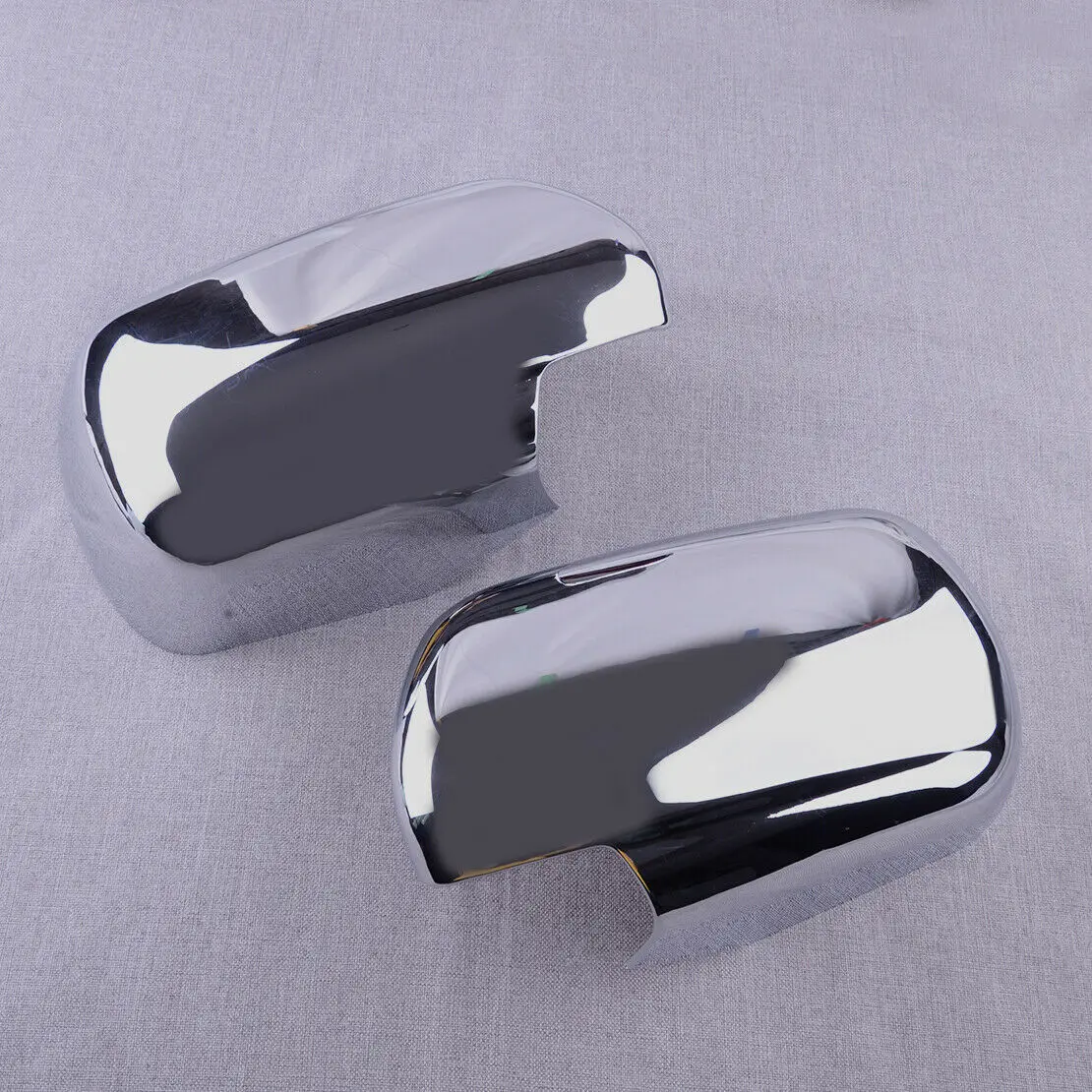 2pcs For Suzuki Grand Vitara SUV 2006-2013 ABS Car Side Rearview Back Mirror Cover Frame Overlay Cap Chrome Trim  Accessories