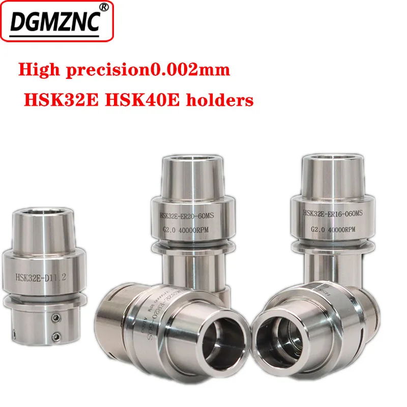 1pcs stainless steel HSK25e hsk32E HSK40E ER16 ER20ms tool holders high speed for engraving machine