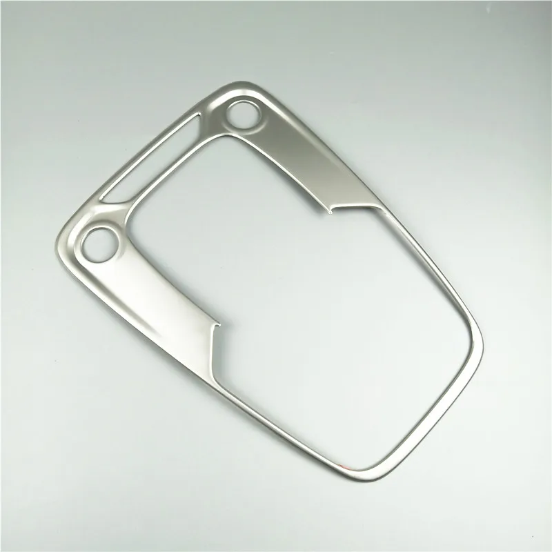 Car Styling Reading Lamp Decoration Frame Cover Stainless Steel Strips For Audi A4 B9 2017-2019 Interior Roof Light Decor Trim