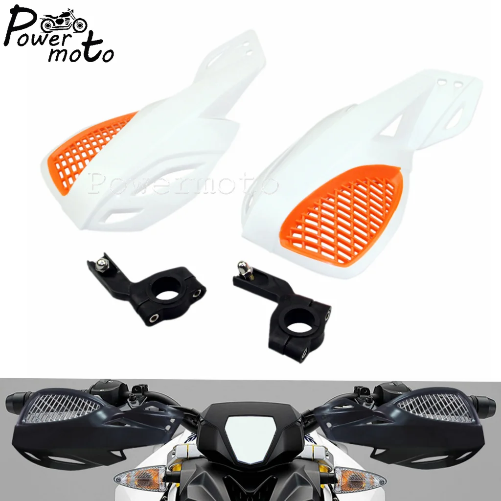 Manillares de Motocross de 22mm y 7/8 pulgadas, protectores de manos universales para Honda, Yamaha, Suzuki, Polaris, ATV