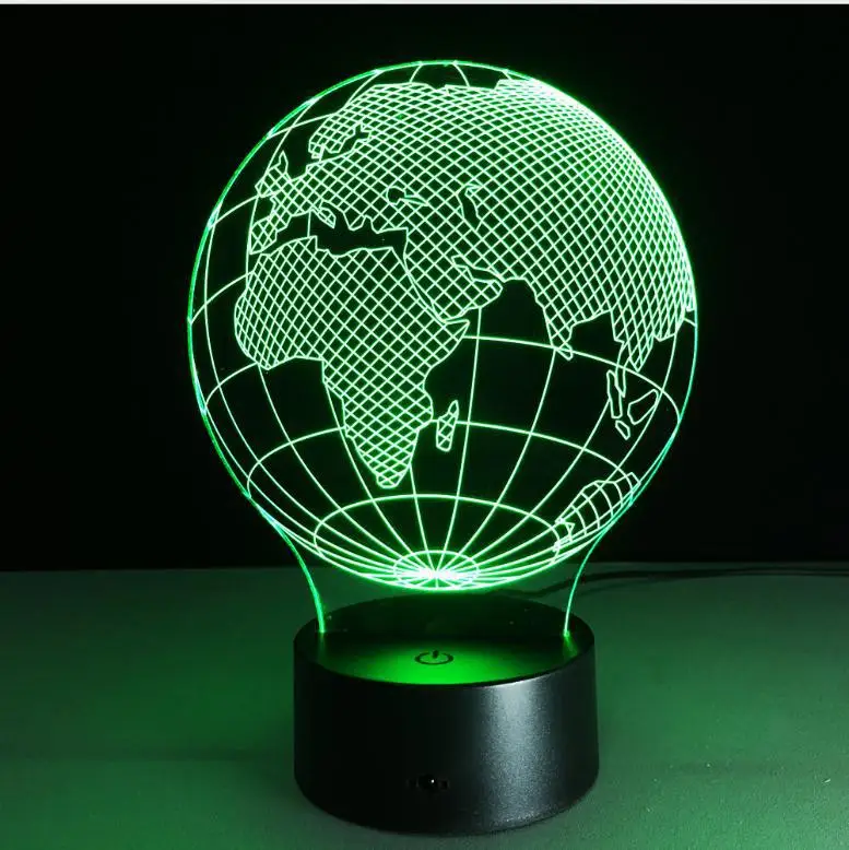 

Table Moderne 3d Desk Lamp Lamparas De Mesa Table Lamps For Living Room Lighting Deco Enfant Chambre Christmas gift lamp