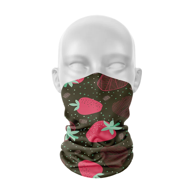 New 3D Printed Women Summer Scarf Fun Skull Flower Neck Gaiter Outdoor Cycling Face Head Cover Bandana Hiking Hijab Scarf Buffe