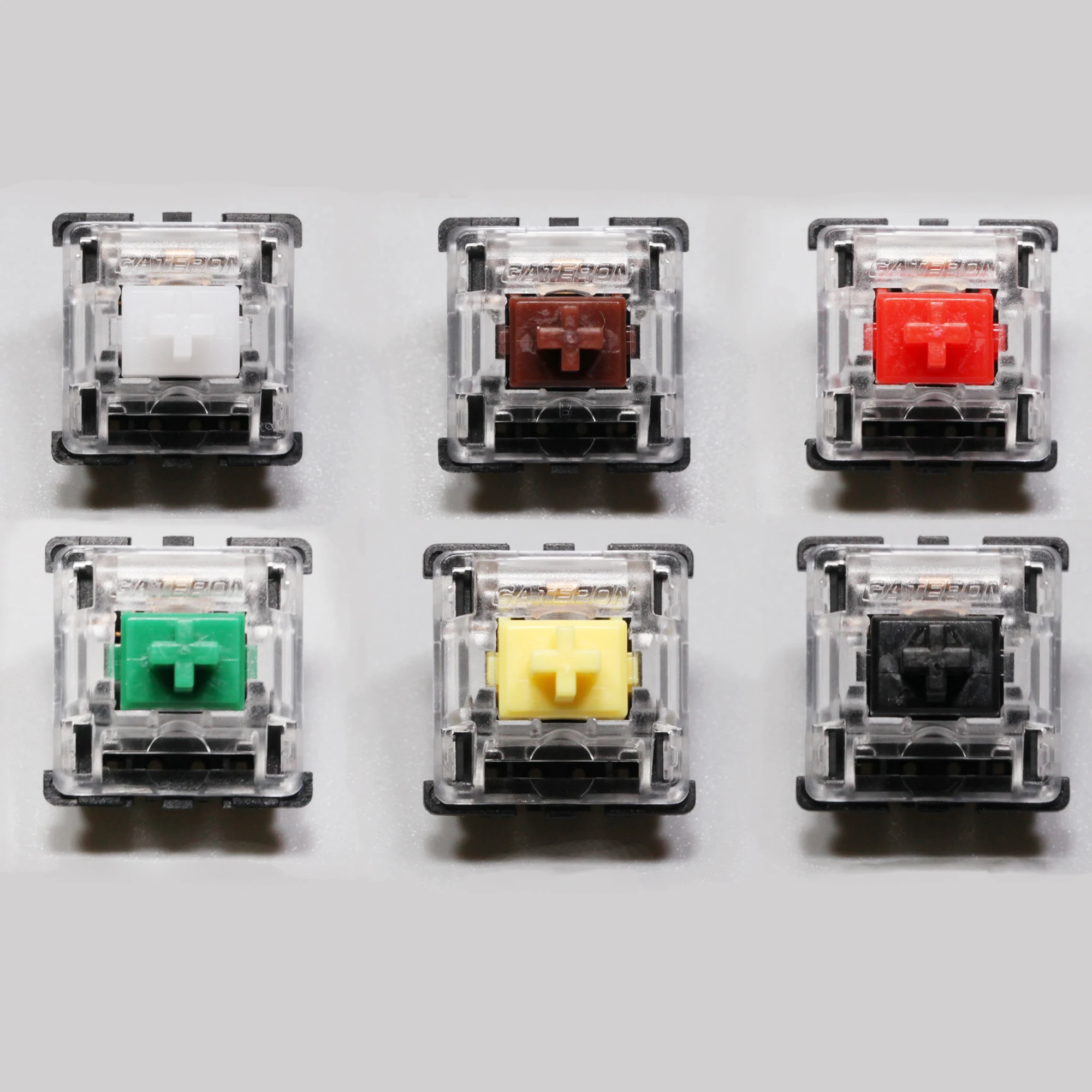 Gateron Green Switches – 20 Stück, 3-polig, Für Mechanische Tastaturen (klickbar, Laut)