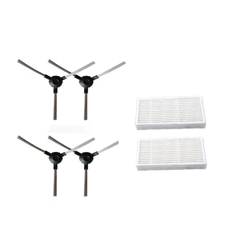 فرش جانبية فلتر hepa للمكنسة الكهربائية الآلية ، ملحقات لـ masterock bl800