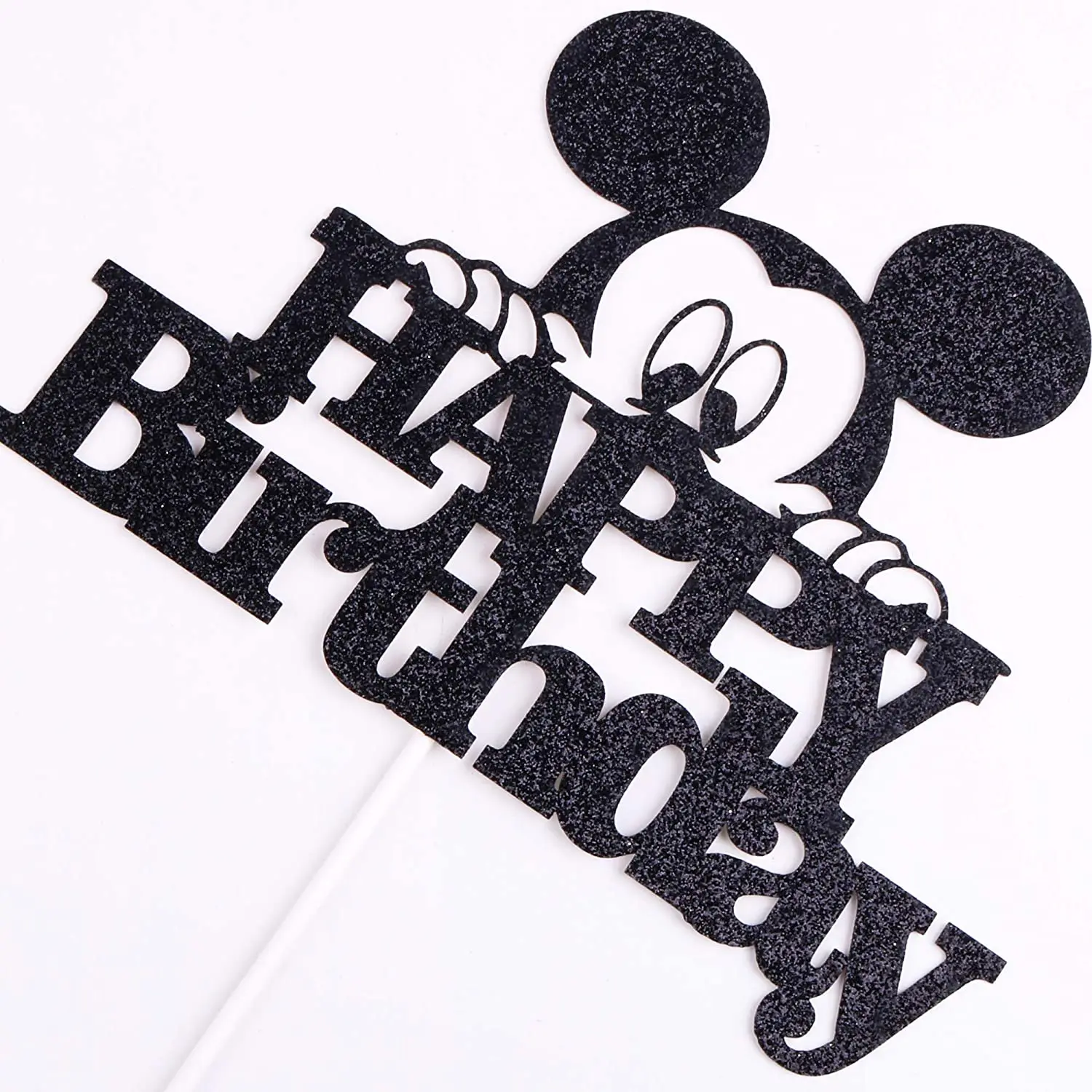 Disney Cake Topper Mickey Mouse Birthday Party Supplies Mickey cake Topper Party Decor Happy Birthday topper for Baby Supplie