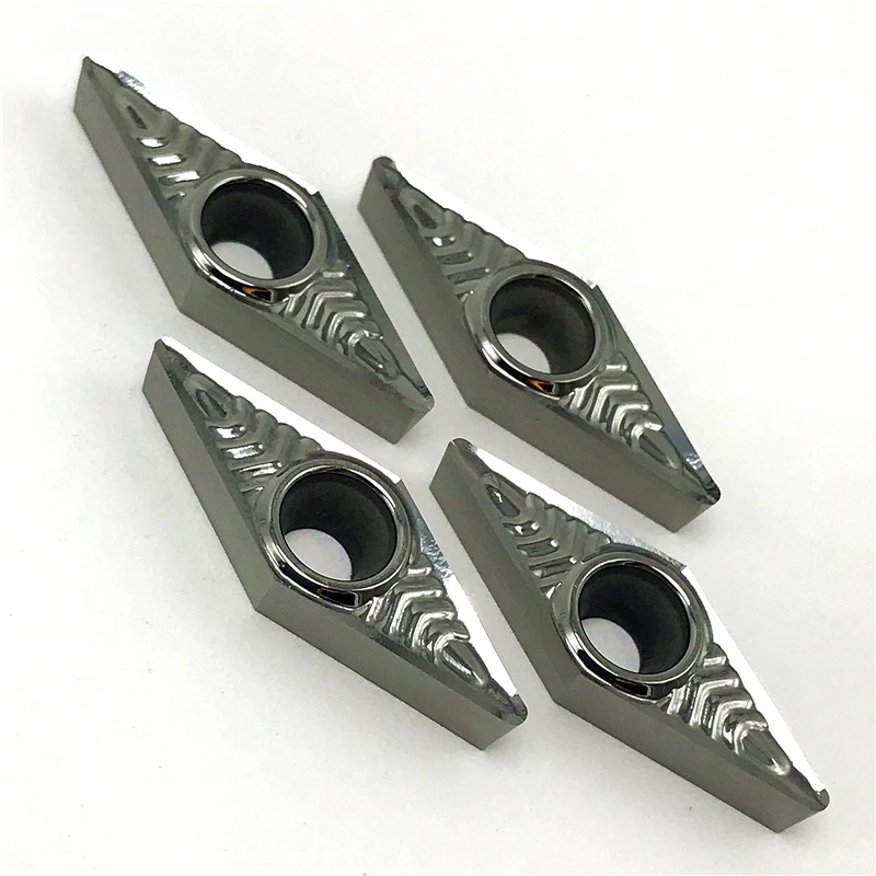 VCGT160408 AK H01 Aluminum Turning Tool Carbide Insert Metal Lathe Tools VCGT 160408 Copper Aluminum Tool Turning Cutting Insert