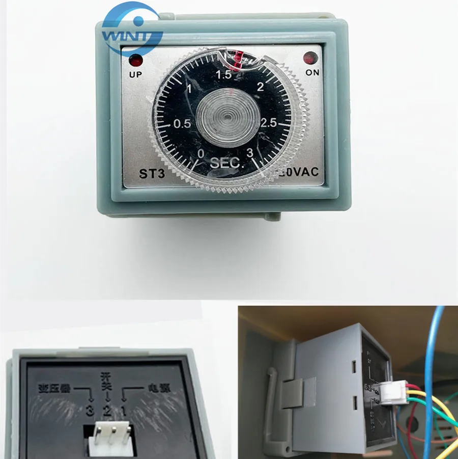 Free Shipping Timer Relay Temperature Controller Of SF Series Pedal Sealer Accessories Parts of SFTD Foot Sealing Machine