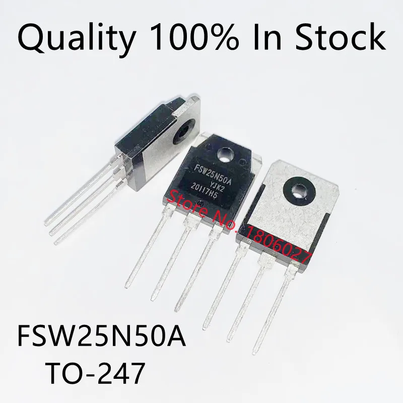 5PCS/lot  FSW25N50A   25N50A   TO-3P     Spot hot sale