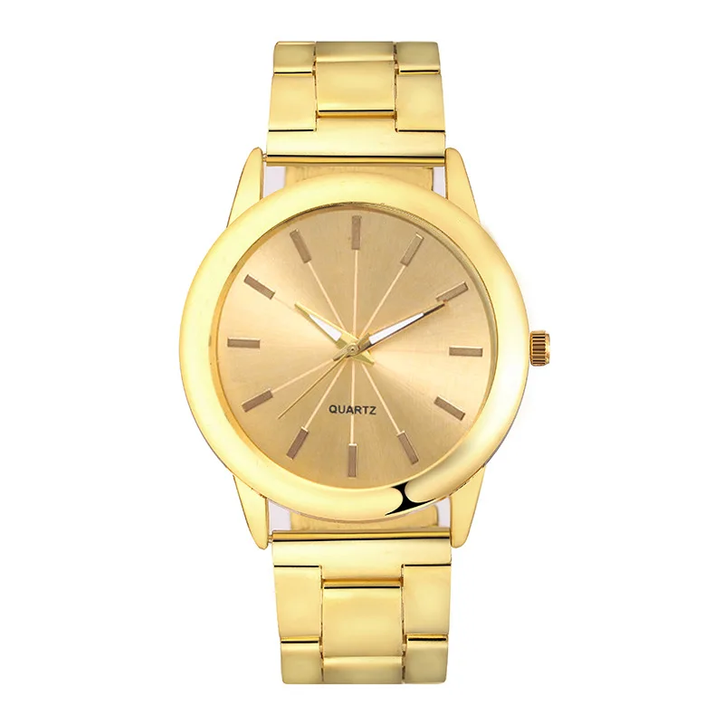 Lovers Watch Women Rose Gold Bracelet Stainless Steel Wristwatch Fashion Dress Casual Small Ladies Watches Gold Men Quartz Clock