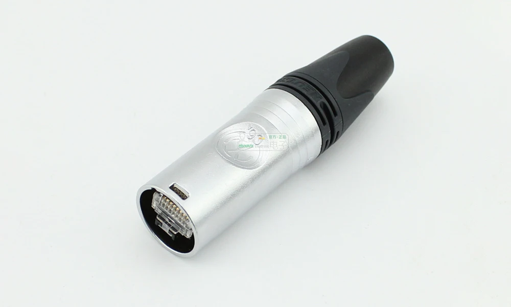 NEUTRIK NE8MX6 EtherCON CAT6A Netzwerkkabelstecker XLR RJ45 Stecker Robuste Metallabschirmung Industrielles Ethernet-Audiosignalübertragung – Detail 6