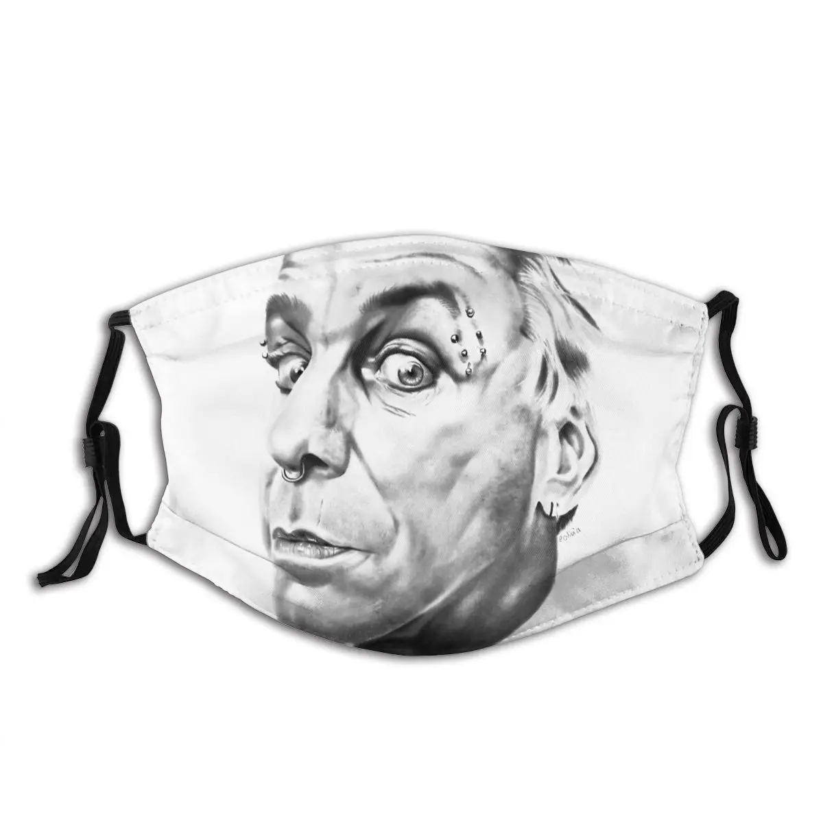 Till And Lindemann R320 Funny Novelty R320 Activated Carbon Filter Mask