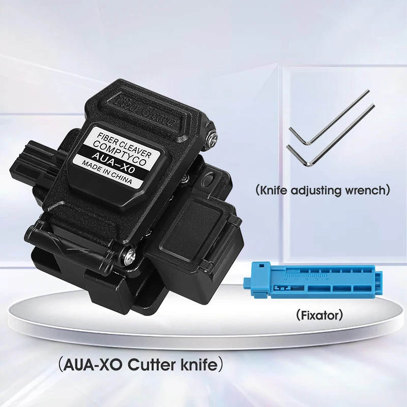 Imagem -05 - Aua-xo Ftth Ferramenta Kit de Ferramentas de Fibra Óptica Ftth com Fibra Optica Medidor de Potência e 10mw Localizador Visual Falha