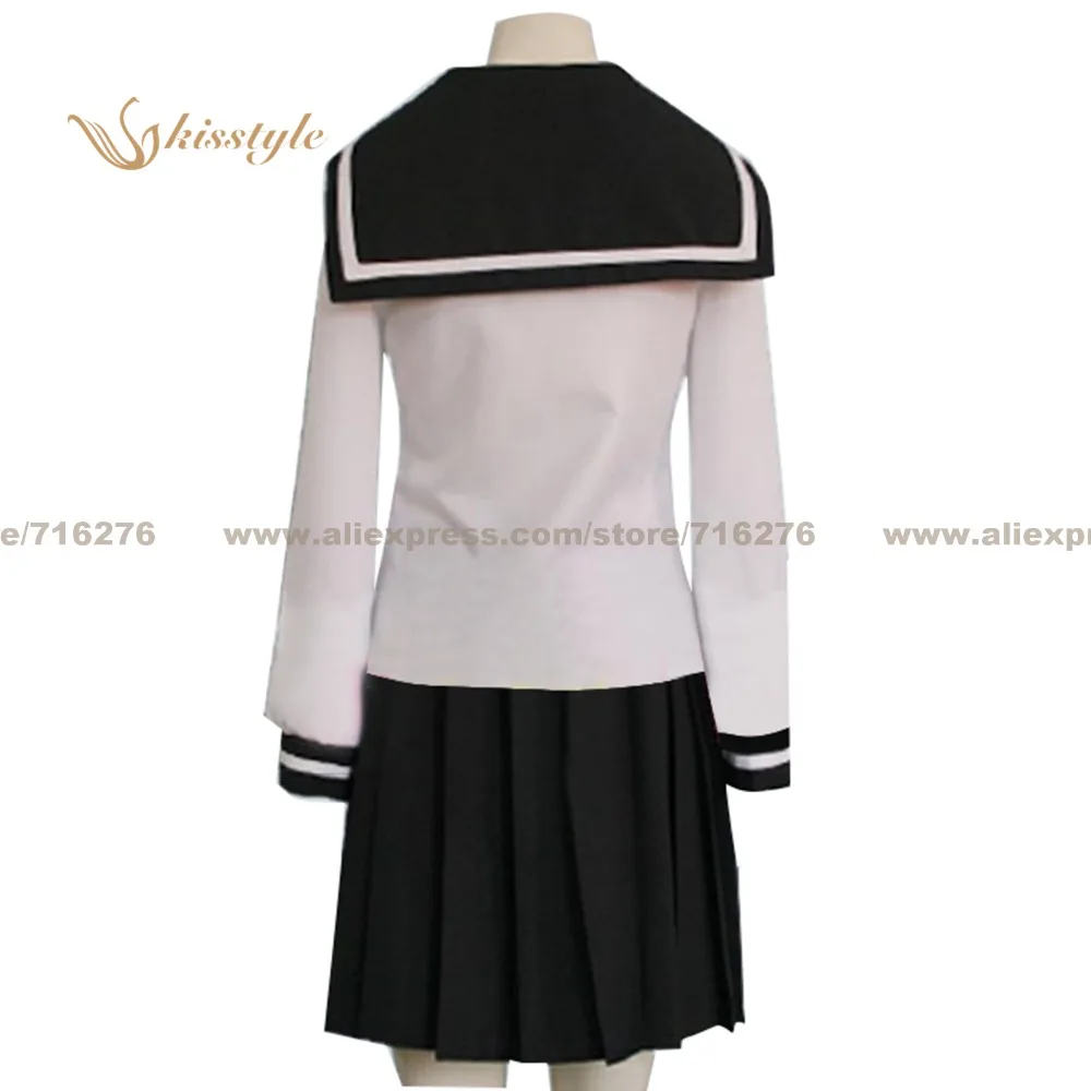 Kisstyle Fashion Sayonara, Zetsubou-Sensei Kafuka Fu'ura Chiri Kitsu Abiru Kobushi Kiri Komori Girl School Cosplay Costume