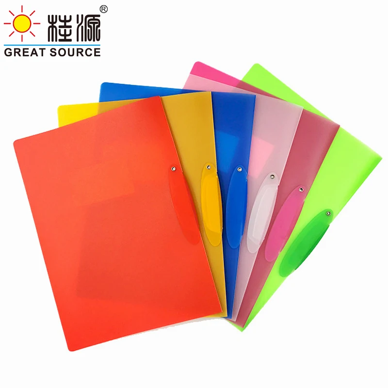 MQQ A4 Report Folder Cover with Clip, Pack of 30PCS 6 Colors For Choosing ,W225*L310mm (8.86