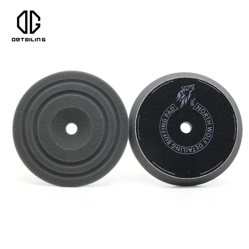 

DETAILING Black Finishing Waxing Pad Foam Buffing And Polishing Pad For DA/GA/RO Polisher Use