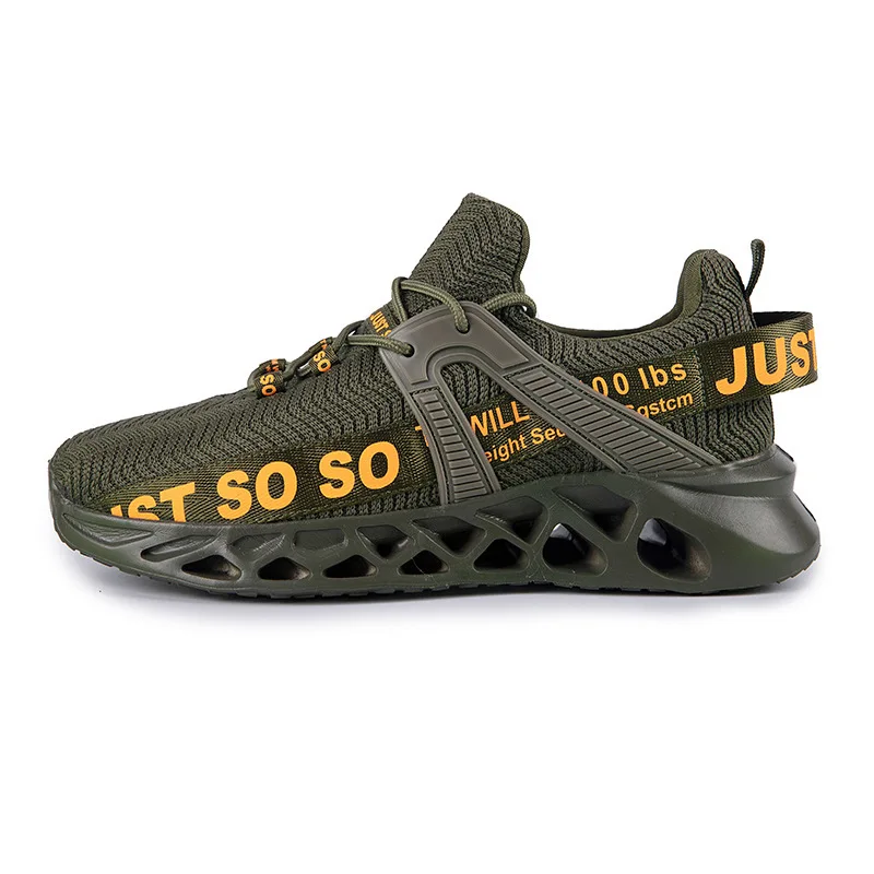 New Fashion Couple Breathable Sneakers Outdoor Sports Running Shoes Lightweight Casual Running Shoes Flying Woven Casual Shoes