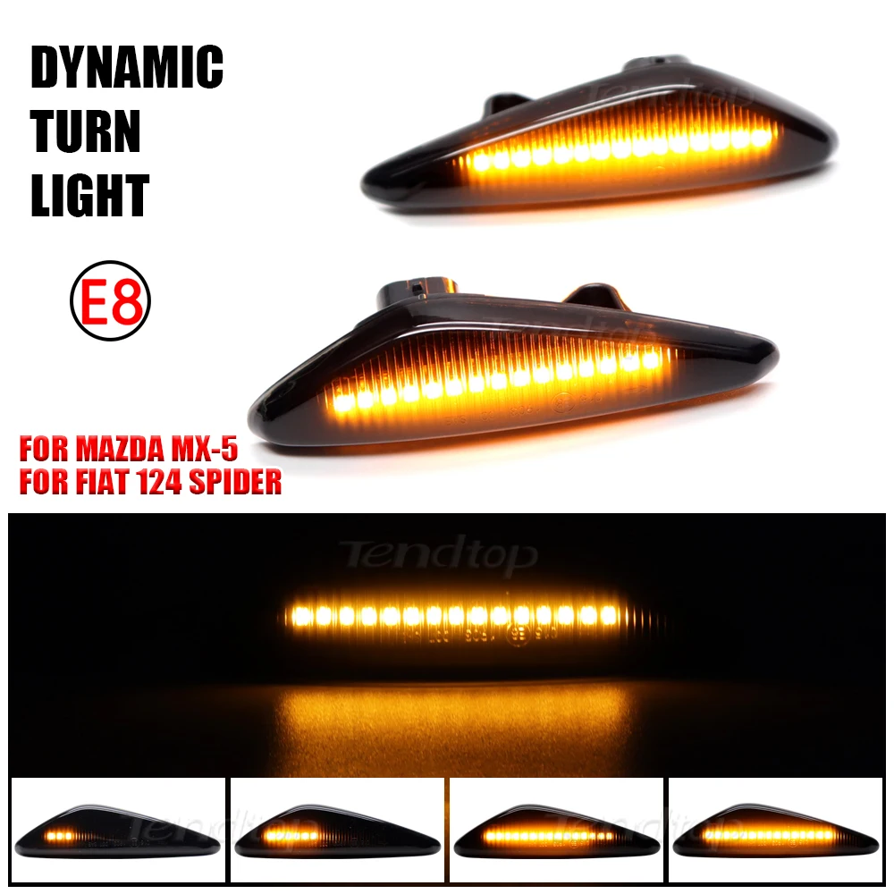 Scroll Turn Signal Light Side Marker Lamp Facelift Car Bulb For Mazda Miata MX5 ND RX-8 6 Atenza GH 2008-2012 5 Premacy CW