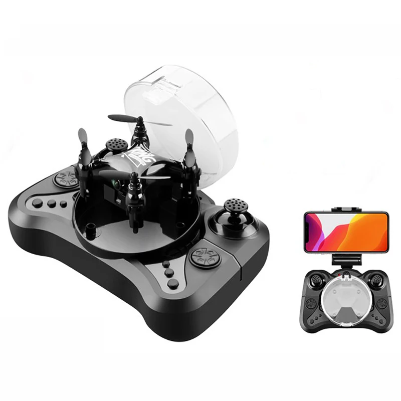 2021 New Mini Drone 4K HD Camera WiFi Fpv Air Pressure Altitude Hold Black And Gray Foldable Quadcopter RC Dron Toy
