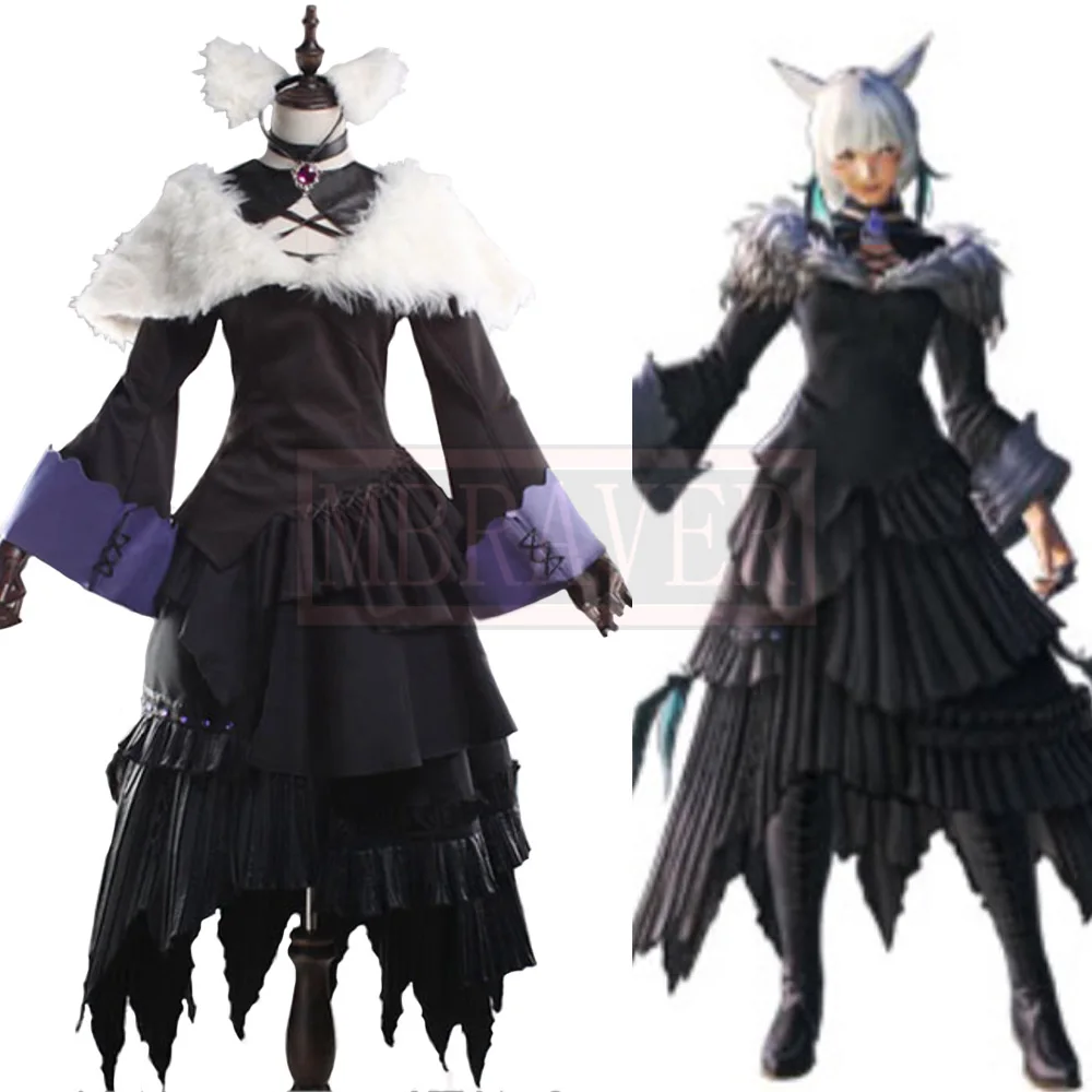 

Final Fantasy XIV FF 14 Y'shtola/Ya Shutora Cos Cosplay Costume Party Christmas Halloween Custom Made Any Size