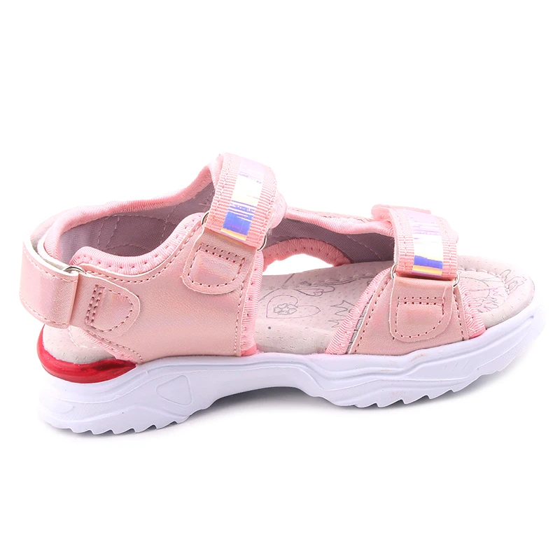 Cute Eagle Summer New Sandals Boys Girls Sandals Solid Color Soft Soled Anti-Slip Children Kids Shoes Summer Beach Sandals