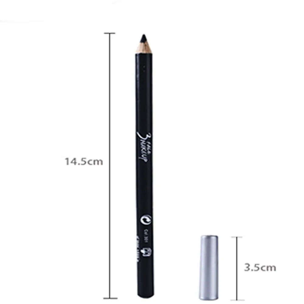 1PC ใหม่ไม้ Eyeliner ปากกาอายไลเนอร์กันน้ำ Eyebrow Enhancers แฟชั่นผู้หญิงเครื่องมือแต่งหน้า