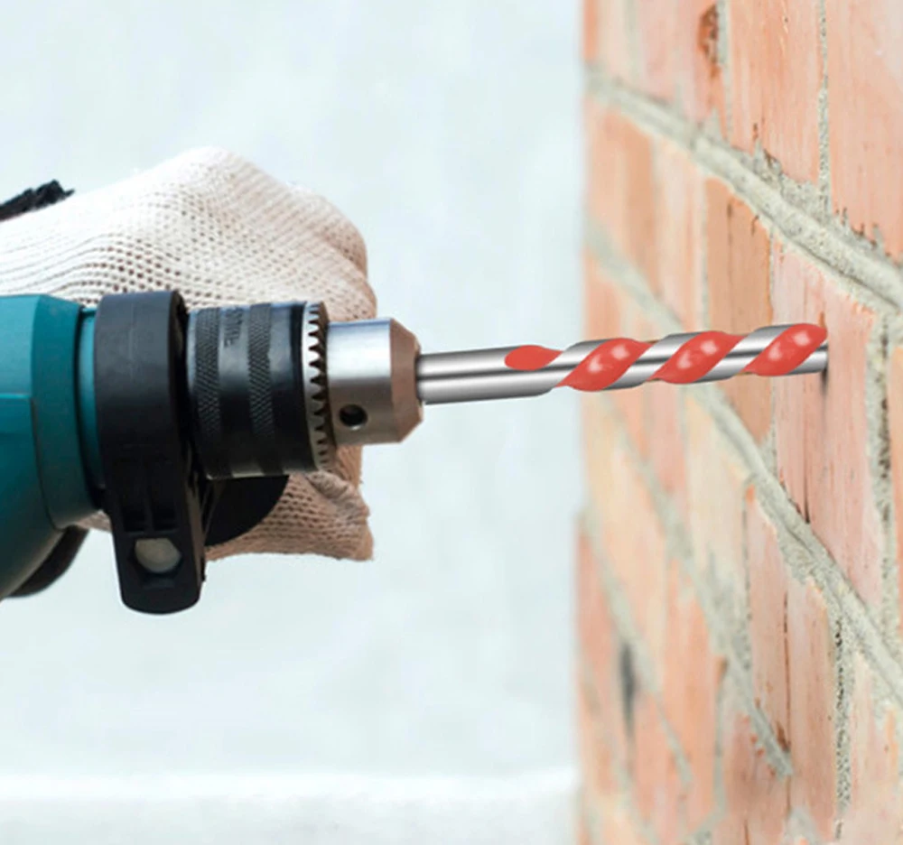 Hige qualità Professionale di carburo di punta da trapano in acciaio vetro piastrelle di cemento legno hole opener in acciaio inox 6-12 millimetri di metallo trapano