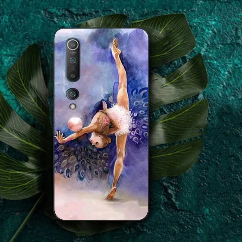 Yinuoda Love Gymnastics Oil Painting Phone Case for Redmi Note 8 7 9 4 6 pro max T X 5A 3 10 lite pro