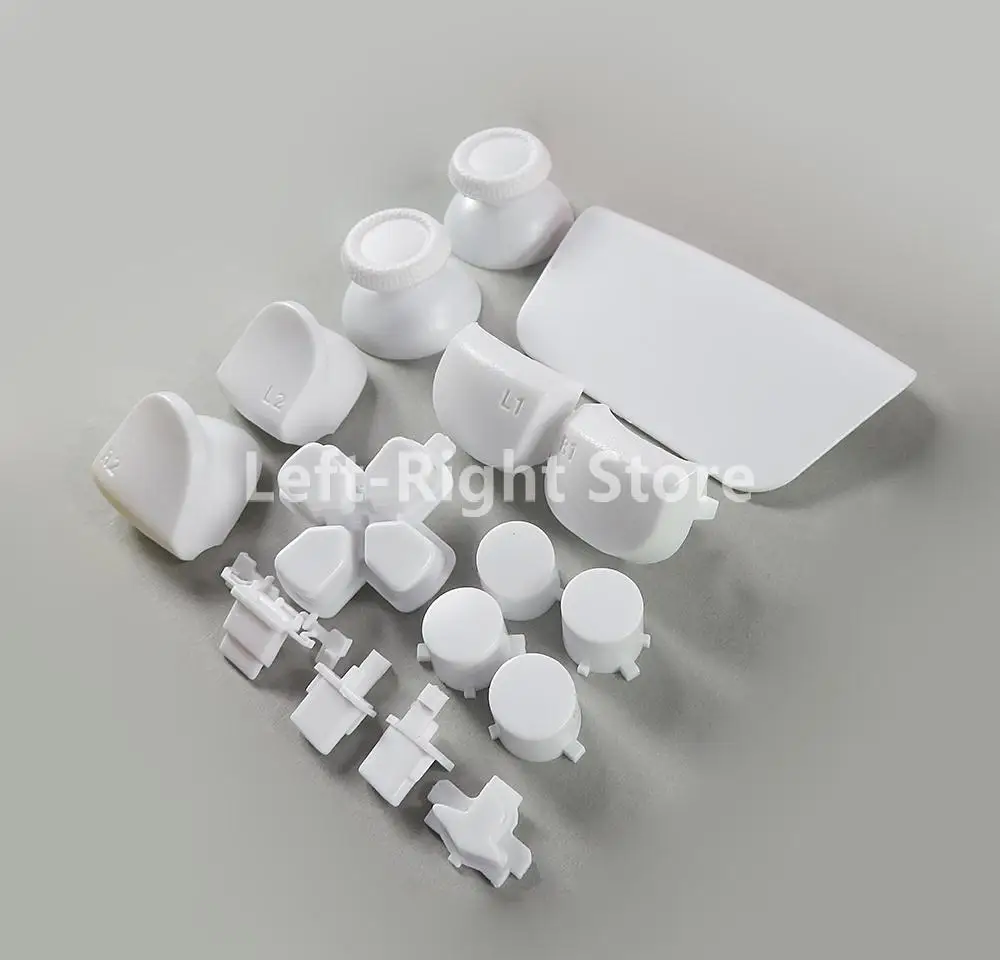 1 مجموعة استبدال D-pad R1 L1 R2 L2 المشغلات حصة الخيارات مجموعة كاملة أدوات إصلاح زر الوجه لوحدة تحكم PS5 V1 1.0