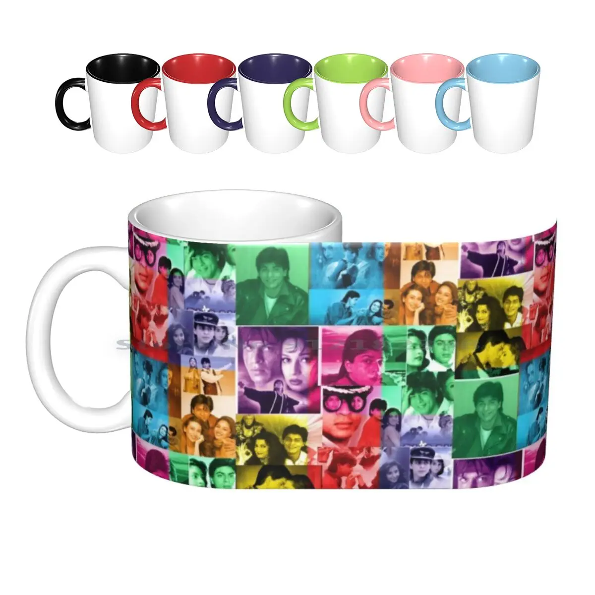 

Shah Rukh Khan-Bollywood Throwback Ceramic Mugs Coffee Cups Milk Tea Mug Srk Shahrukhkhan Khan Shahrukh Shah Rukh Movies