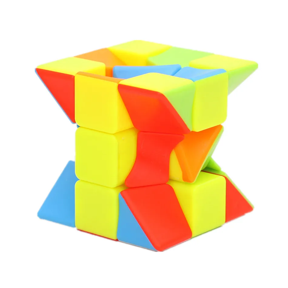 JOPHEK Speed Cube 3x3 Sans Autocollant – Cube Magique Texture Givrée – Cadeau Réduction De Stress – Dès Enfant Et Adulte