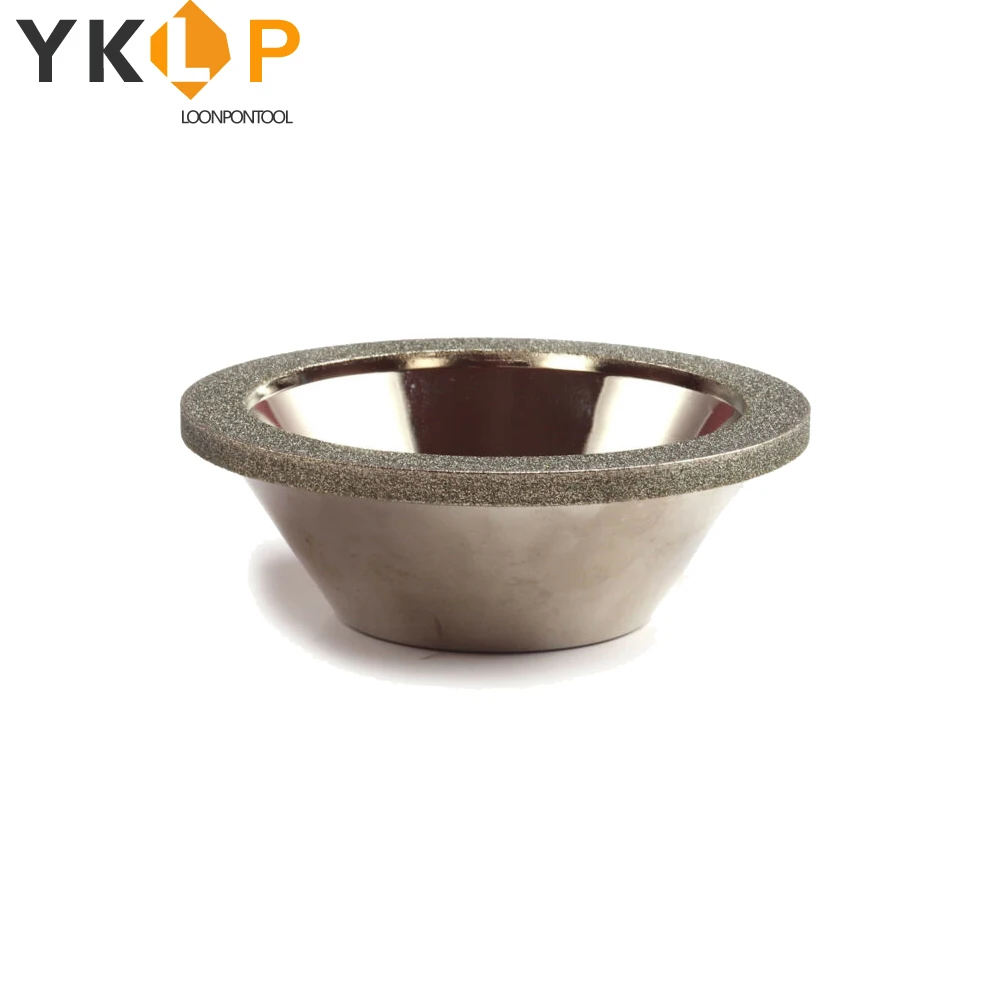 카바이드 금속 그라인더용 100mm 다이아몬드 그라인딩 휠 연마 컵 4/5" 보어 100-600 #
