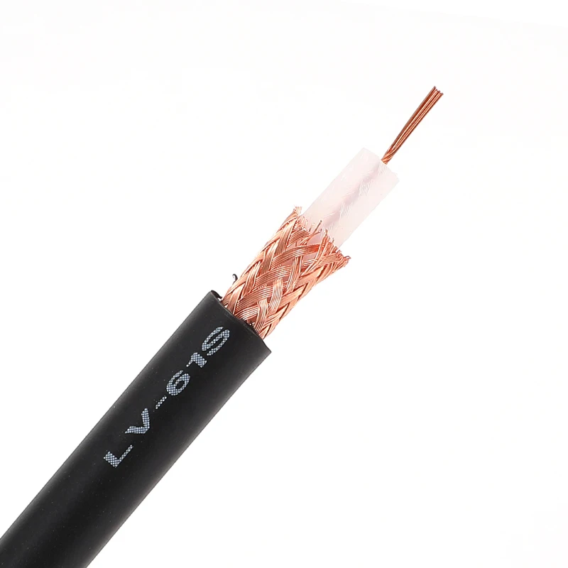 CANARE LV-61S 75Ω HD-SDI BNC Coaxial Video Cable Analog Digital Lines HDTV Broadcast Transmission 24 AWG Fits RG-59B/U