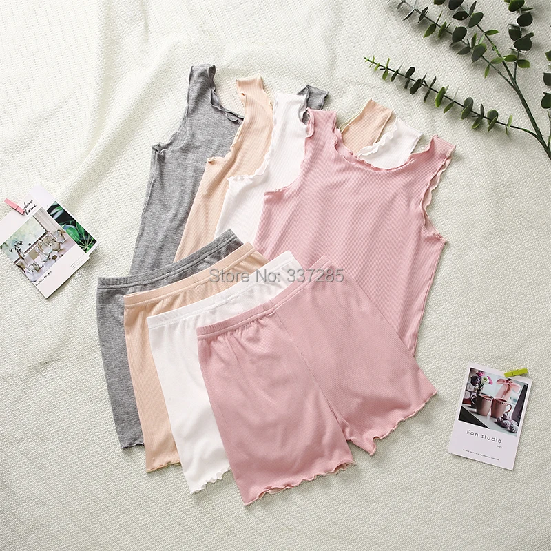 Summer Girls Pajamas set Cotton baby Kids  Pyjamas lovely princess Sleepwear Child 3-15Y spring Pijama Night Wear Clothing Suits image 2