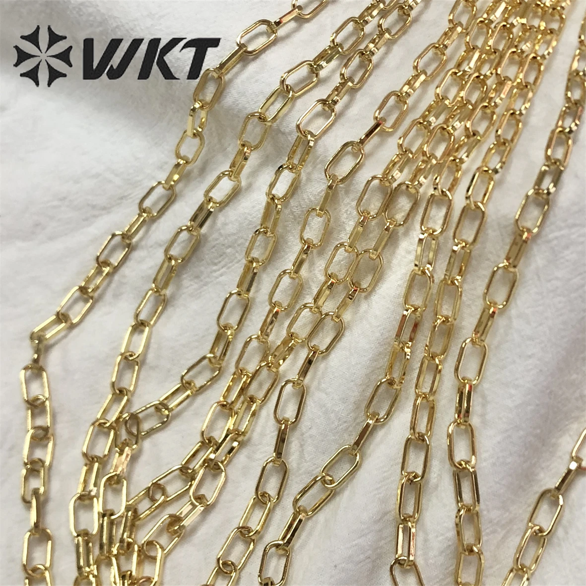 WT-BC178  Fashion Jewelry And Yellow Brass Plated Chain Very Nice Necklace For Lady Noble And Elegant As A Gift For Party