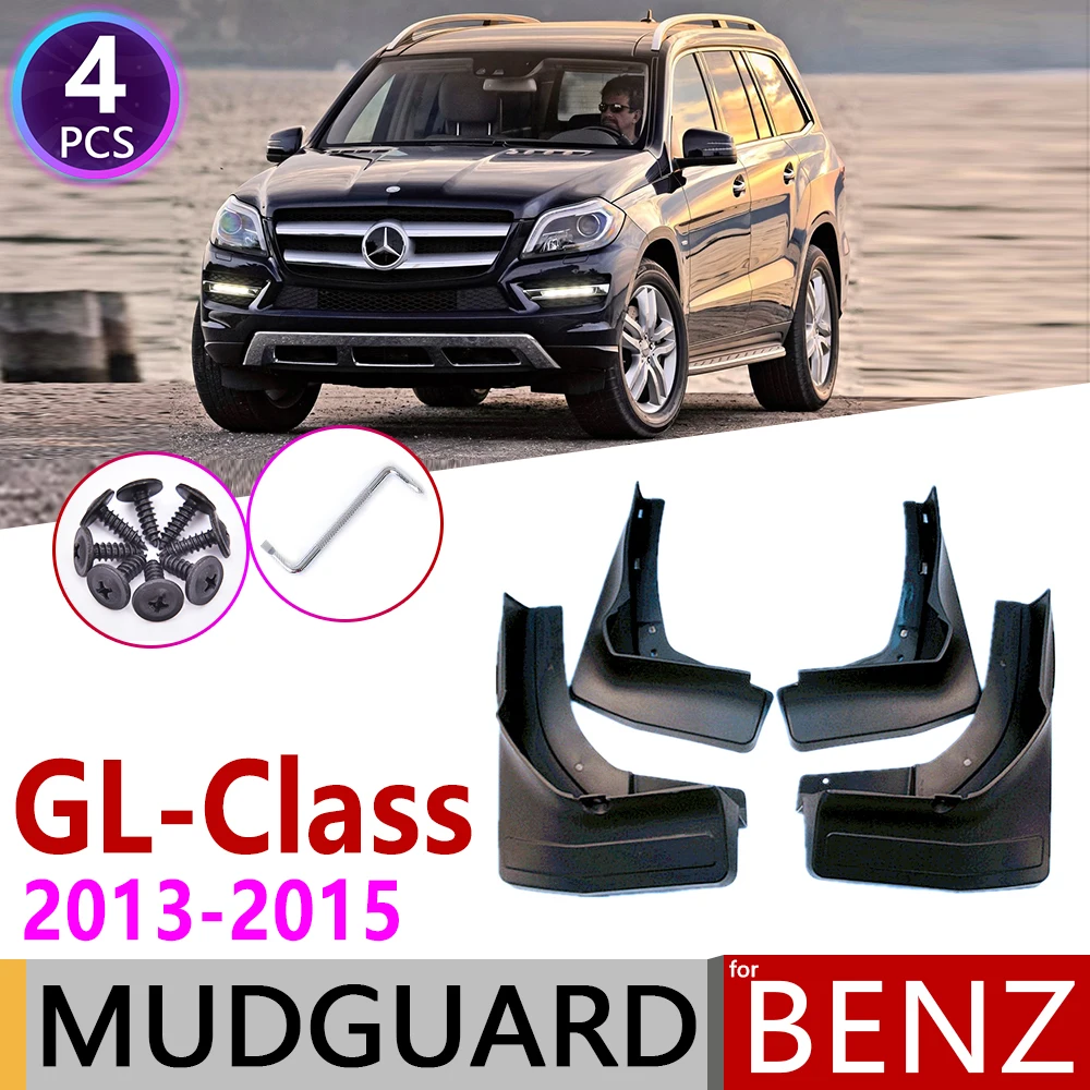 

Car Mudflap for Mercedes Benz GL Class 2013~2015 Fender Mud Guard Splash Flap Mudguard Accessories GL350 GL400 GL450 GL500 2014