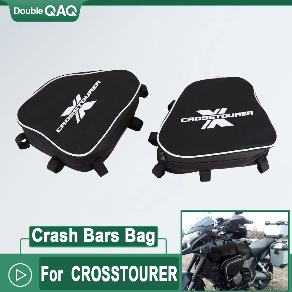 

Для Honda CROSSTOURER Crosstourer новые аксессуары для мотоциклов пара рамок Crash Bars водонепроницаемая сумка для ремонта инструментов сумка для размещения