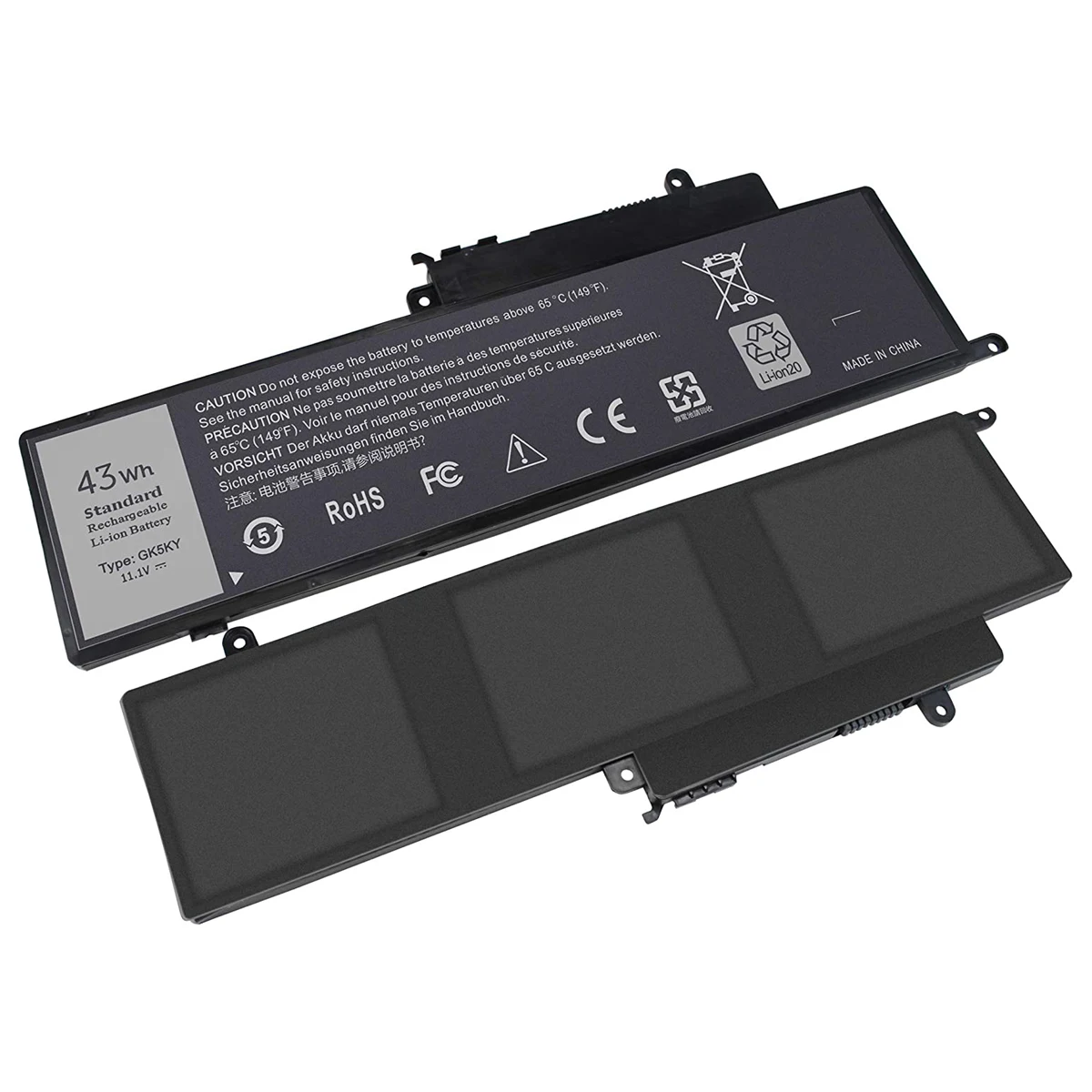 Damaite nuova batteria per Laptop GK5KY per DELL Inspiron 13 7347 7348 11 3147 serie 04K8YH 11.1V 43WH