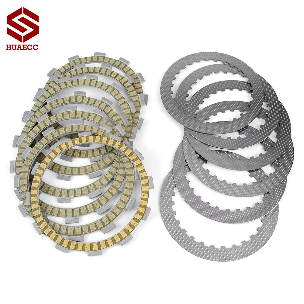 Clutch Friction Disc Plate Kit for Suzuki SV650 SV400 SX SY SK1 SK2 A Y K1 K2 SV 400 X/Y/K1/K2 SV400N SV400SN 21441-37440