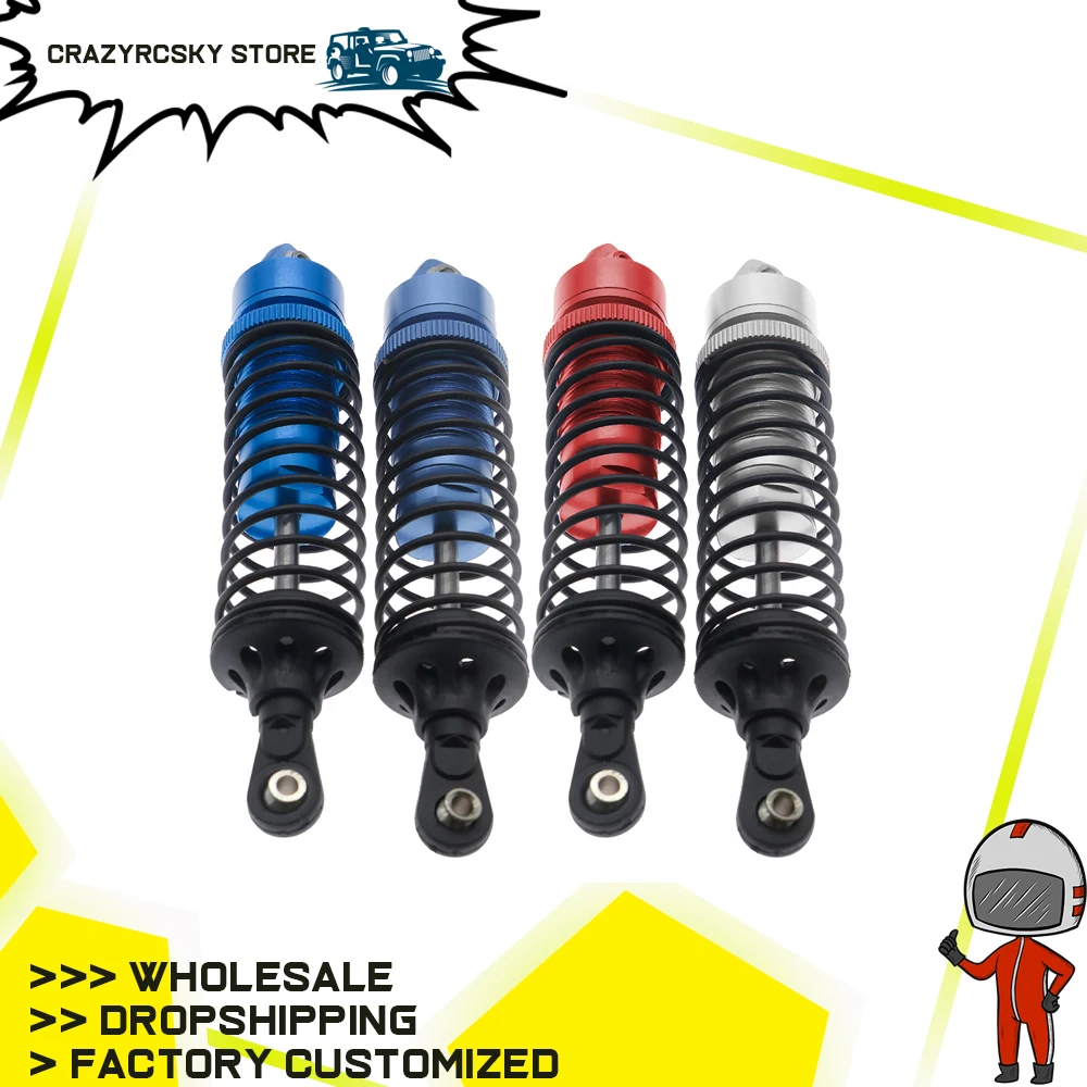 

2pcs 100mm alloy strengthen rear shock absorber for rc hobby model car 1-10 ECX 2WD series upgraded hop-up parts