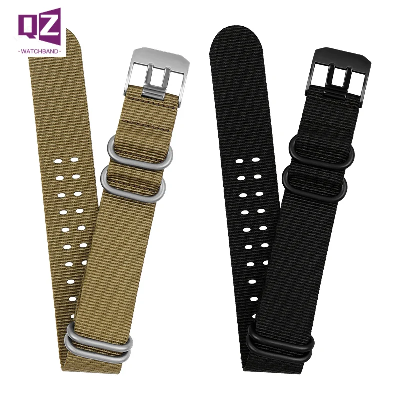 Nylon Watch Strap 22mm/23mm Sporty Men's Bracelet for Luminox Models 3051 3080 3150 8800 Compatible with PRW-60YT Watchbands