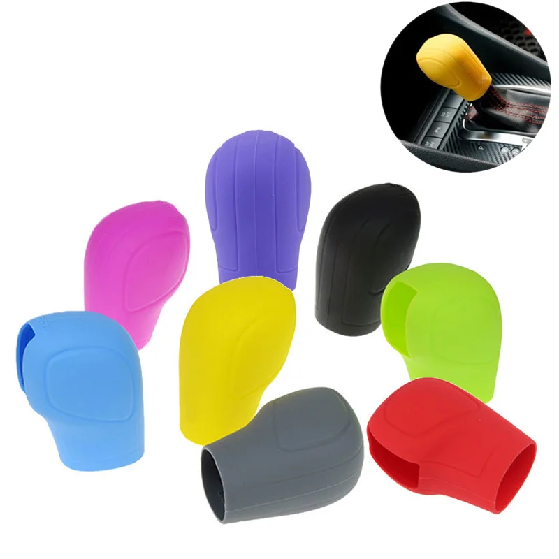 Universal Auto Silicone Car Automatic Gear Knob Boots Cover Sleeves Suitable for / Volkswagen / VW / Golf 6 CC / Polo